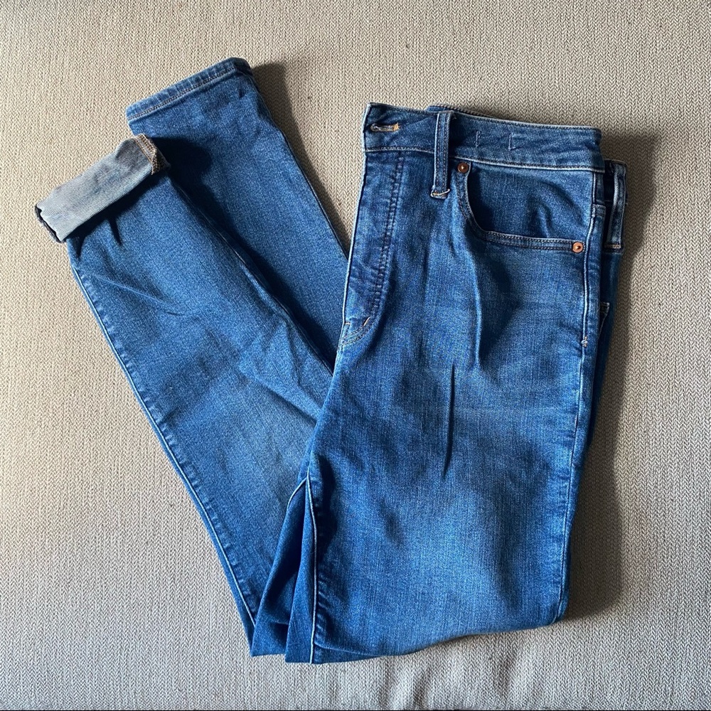 Madewell Curvy High-Rise Skinny Jeans Size 30 Tall - Like New